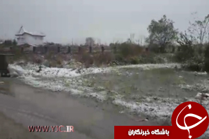 مسدود شدن راه های روستایی به دلیل بارش برف سنگین + فیلم