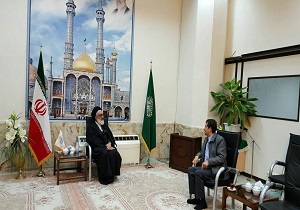 دیدار رئیس دانشگاه علوم پزشکی قم با تولیت آستان مقدس حضرت معصومه(س)