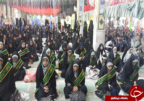 تجمع بسیجیان فسا در مصلی نماز جمعه + تصاویر