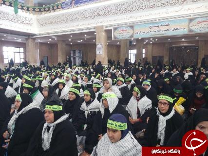 تجمع بزرگ بسیجیان گلستان + عکس