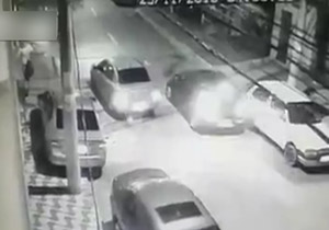 غافلگیری دزدها توسط پلیس برزیلی + فیلم