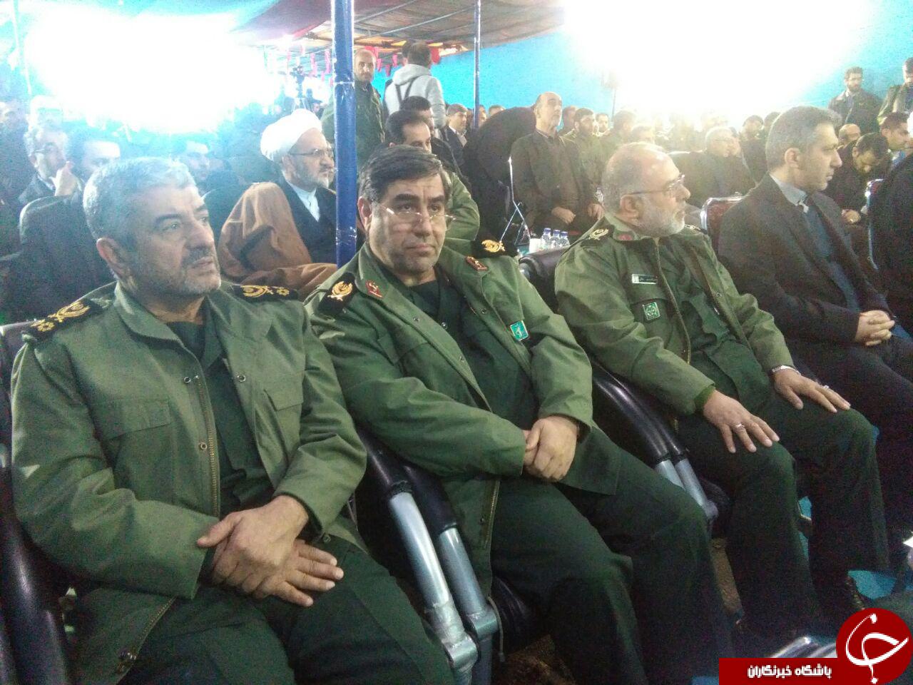 سفر فرماندهی کل سپاه پاسداران در مازندران+ تصاویر