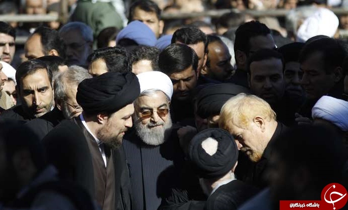 نشییع پیکر مطهر ایت الله موسوی اردبیلی به روایت تصویر