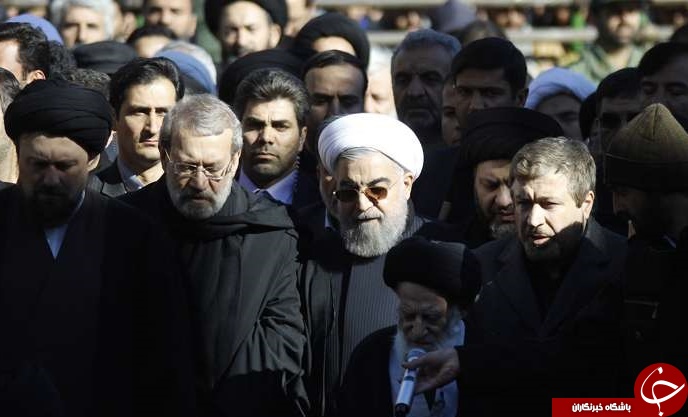 نشییع پیکر مطهر ایت الله موسوی اردبیلی به روایت تصویر