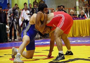 کسب مدال برنز کشتی گیر کرمانشاهی