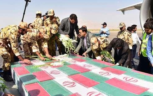 استقبال از شهدای گمنام در کرمان