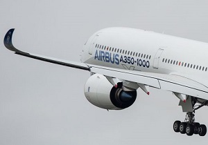 هواپیمای جدید A350 ایرباس برای نخستین بار به پرواز درآمد