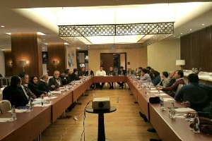 دیدار  رئیس فدراسیون قایقرانی با مسئولان ورزش جمهوری آذربایجان