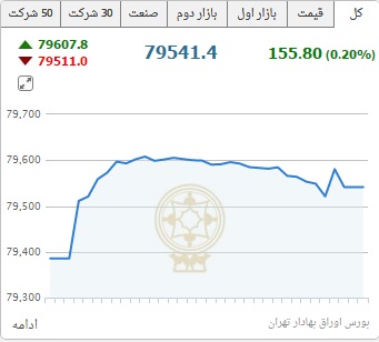 شاخص به ارتفاع 79 هزار واحدی رسید