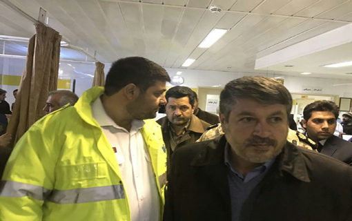 سرپرست اورژانس کشور از مصدومان حادثه ریلی سمنان عیادت کرد+تصاویر