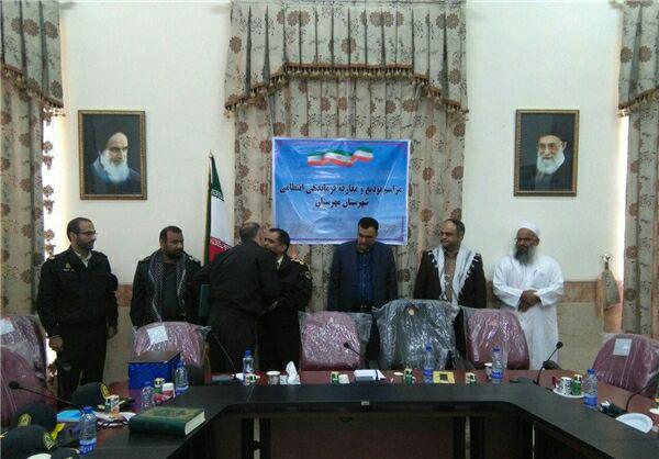 معرفی فرمانده انتظامی جدید مهرستان