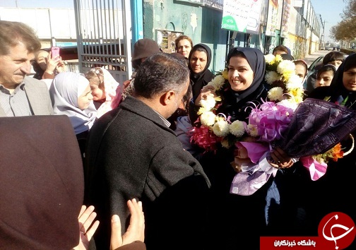 استقبال از بهترین مربی جهان