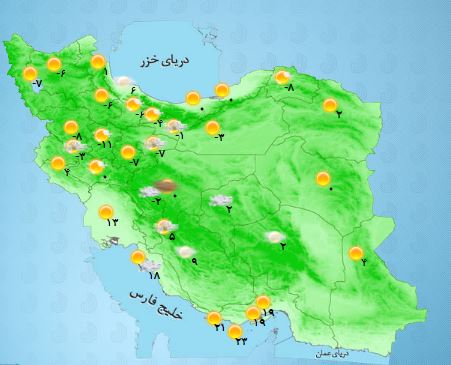 خطر بروز پدیده بهمن در جاده های کوهستانی البرز + جدول