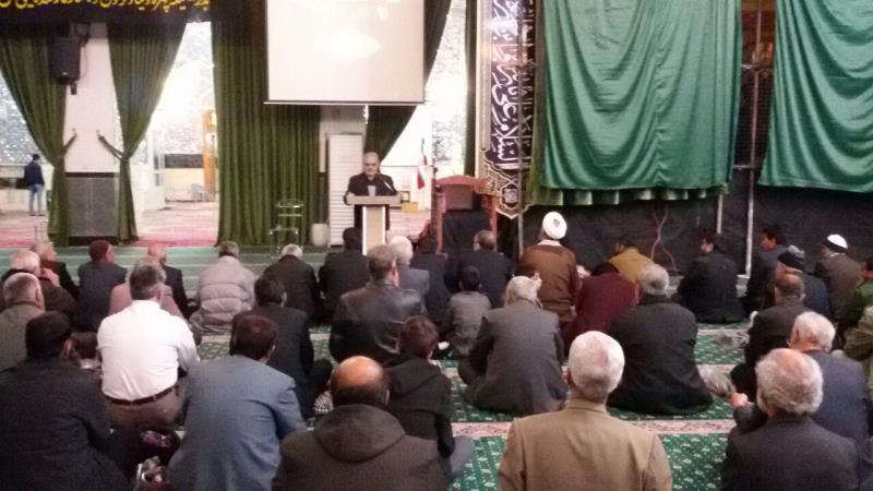 رونمایی از پرده های حرم حضرت ابوالفضل(ع) در کاشمر