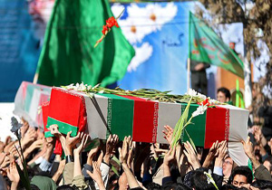 ورود پیکر پاک 2 شهید گمنام دفاع مقدس به آذربایجان غربی