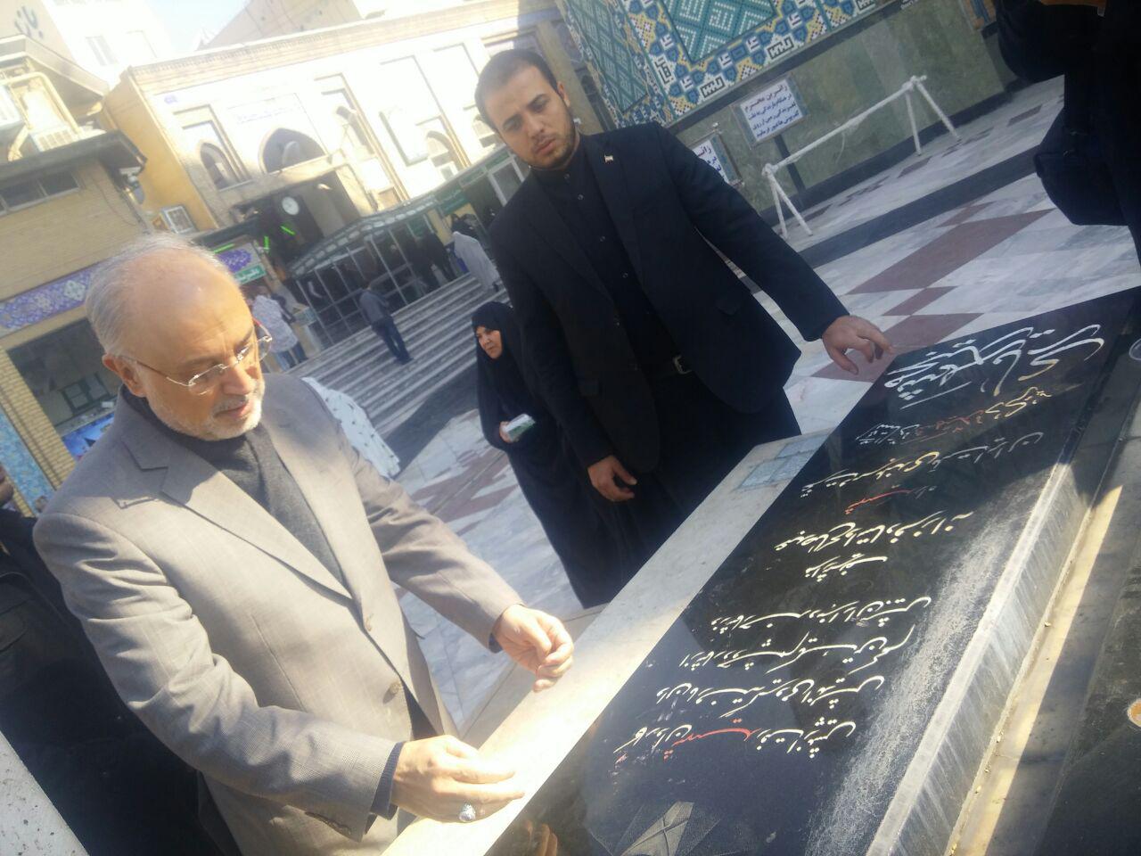 علی اکبر صالحی در مراسم گرامیداشت شهید مجید شهریاری شرکت کرد