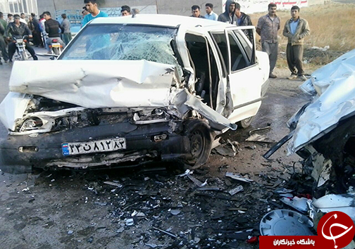 3 کشته و مصدوم در تصادف محور کازرون &ndash; شیراز+تصاویر