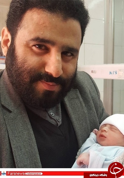 مداح مشهور دوباره پدر شد +عکس