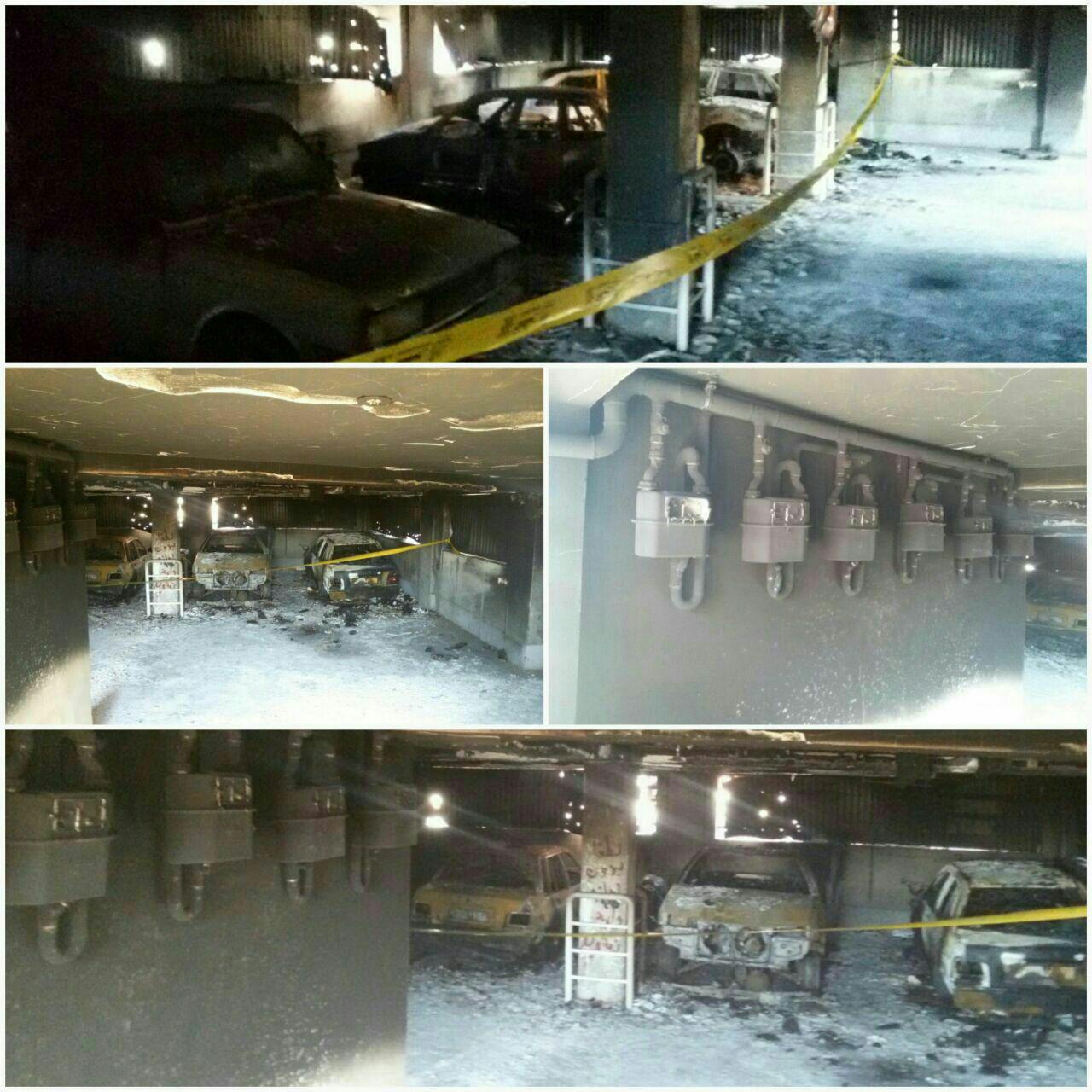 آتش سوزی در مسکن مهر آرام و بیدگل