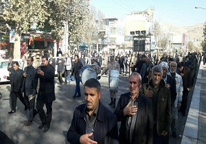 برگزاری مراسم عزاداری در شهرستان اسلام آبادغرب