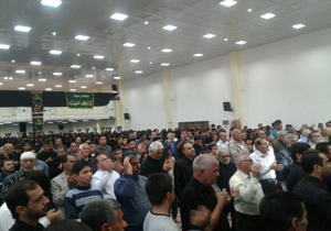 مراسم عزاداری در گراش + فیلم