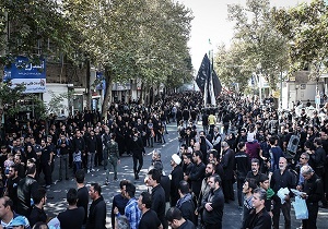 دسته عزای نیروهای مسلح در قم برپا شد