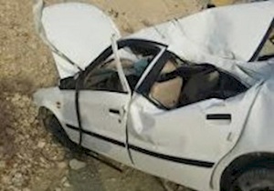 عدم توجه به جلو حادثه آفرید