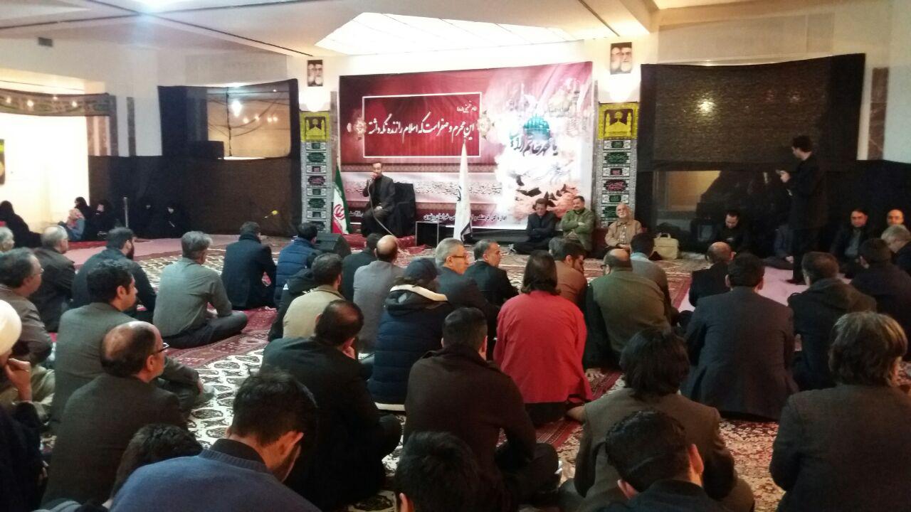 برگزاری مراسم عزاداری دهه آخر صفر در مجتمع فرهنگی امام رضا(ع)