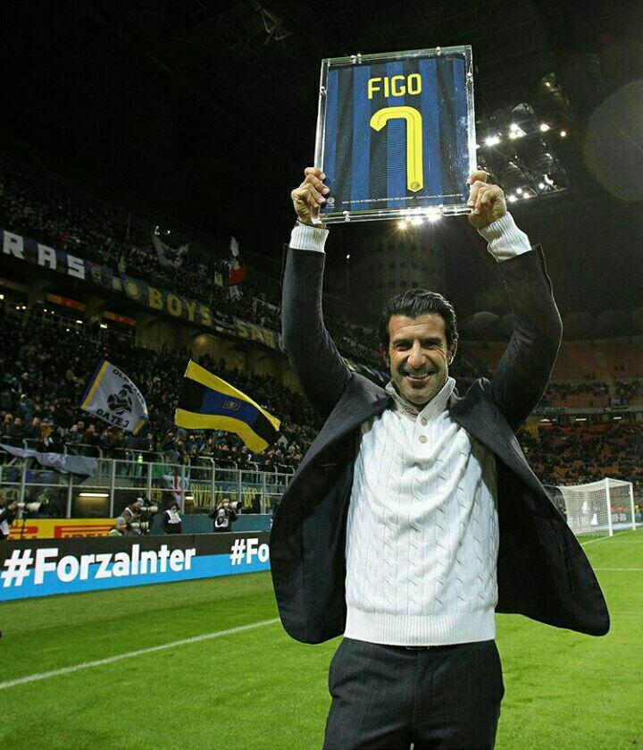 لحظه به یاد ماندنی برای لوییز فیگو+عکس