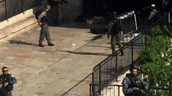 شهادت یک دختر فلسطینی در قدس اشغالی