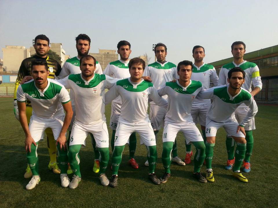 برد تیم فوتبال شهرداری همدان.