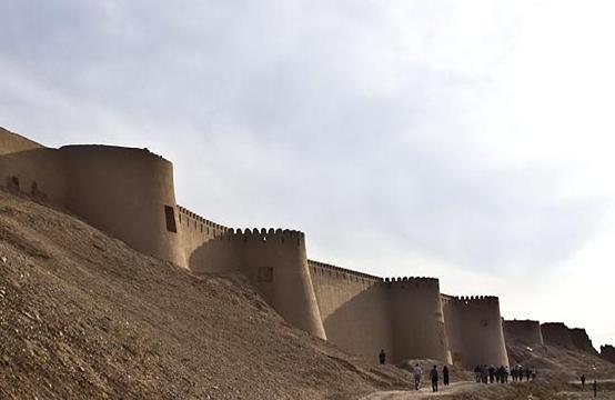 دومین ارگ باستانی ایران در کجا قرار گرفته است؟