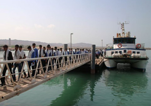 اعزام کاروان مردمی به اردوی دریایی راهیان نور