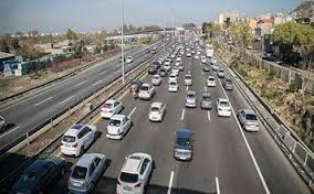 ترافیک نیمه سنگین در محورهای مواصلاتی  استان زنجان