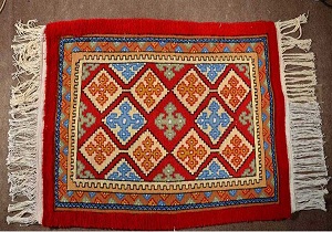 گلیم بافی از صنایع دستی کرمانشاه