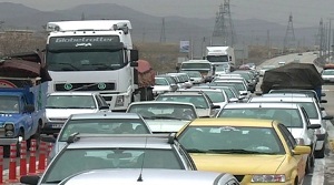 عبور و مرور بیش از پنج میلیون خودرو در جاده های زنجان
