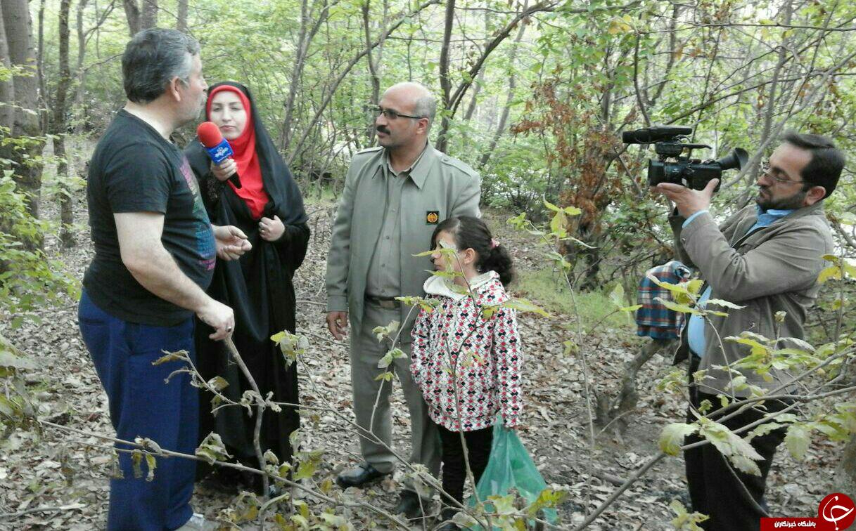 توزیع کیسه زباله در بین گردشگران نوروزی +تصاویر
