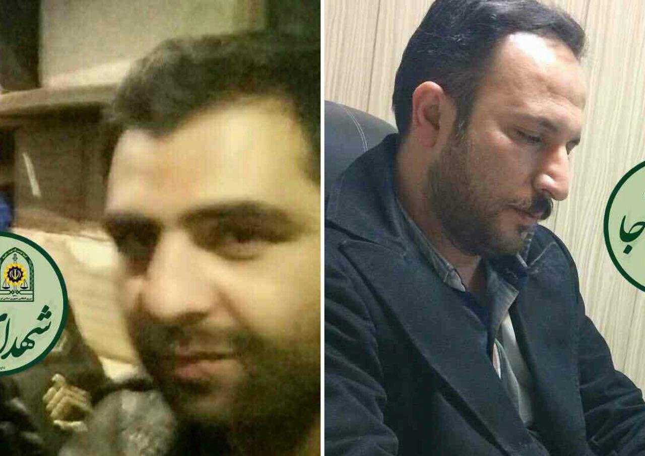 شهادت دو تن از مأموران فداکار پلیس حین انجام وظیفه در تهران شهادت دو تن از مأموران فداکار پلیس حین انجام وظیفه در تهران