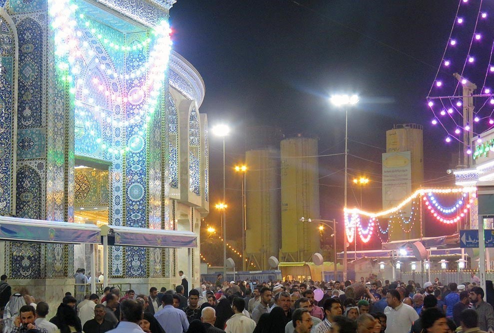 حال و هوای &laquo;کربلای معلی&raquo; در لیله&zwnj;الرغائب + تصاویر