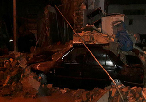 انفجار یک واحد مسکونی در گرگان