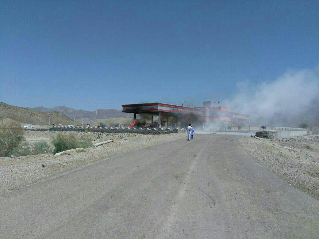 جزئیات آتش سوزی در پمپ بنزین شهرستان راسک