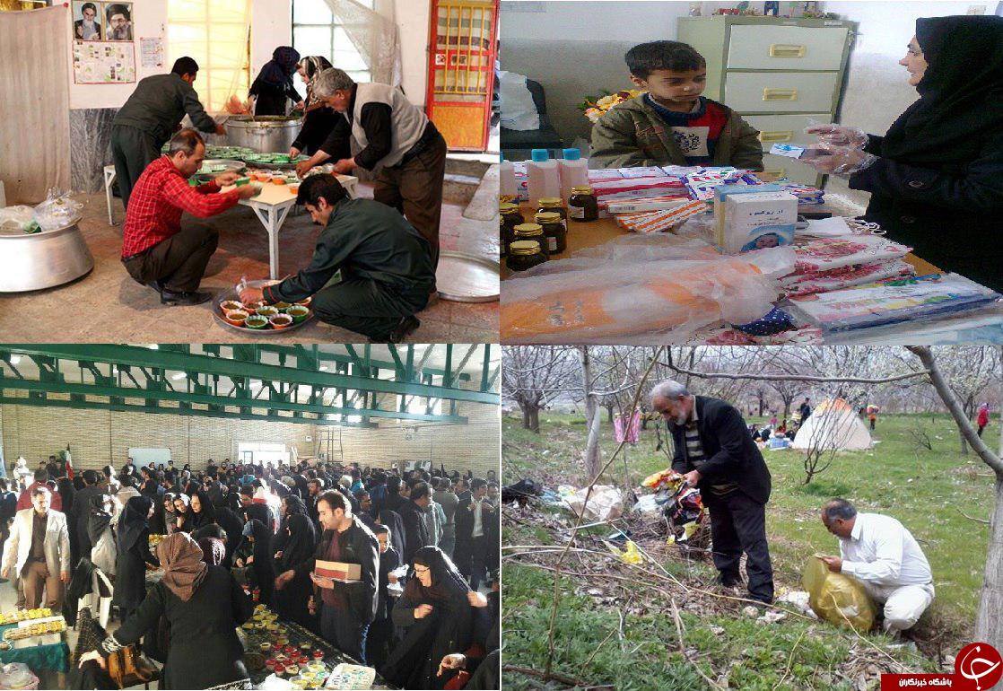 کمپین بیش از 2 هزار نفری نهاوند ، طبیعت را پاکسازی می کنند
