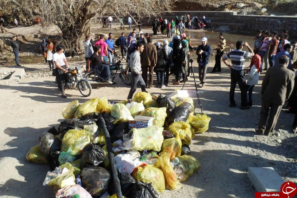 کمپین بیش از 2 هزار نفری نهاوند ، طبیعت را پاکسازی می کنند