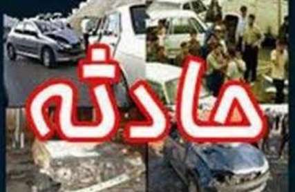 تصادف در چهارمحال و بختیاری یک کشته و ۴ مجروح بر جای گذاشت