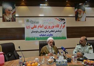 نیروی انتظامی، به حق عمود خیمه امنیت نظام است