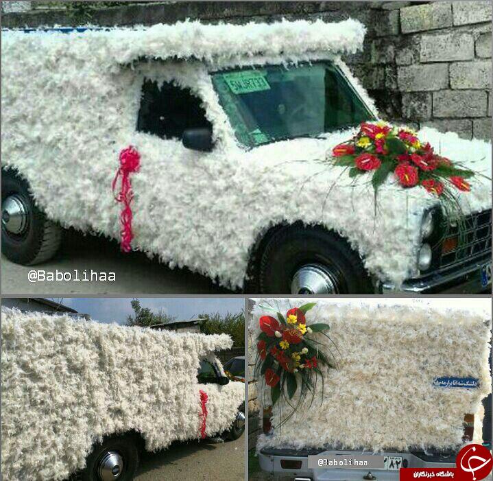 ماشین عروس نیسانی