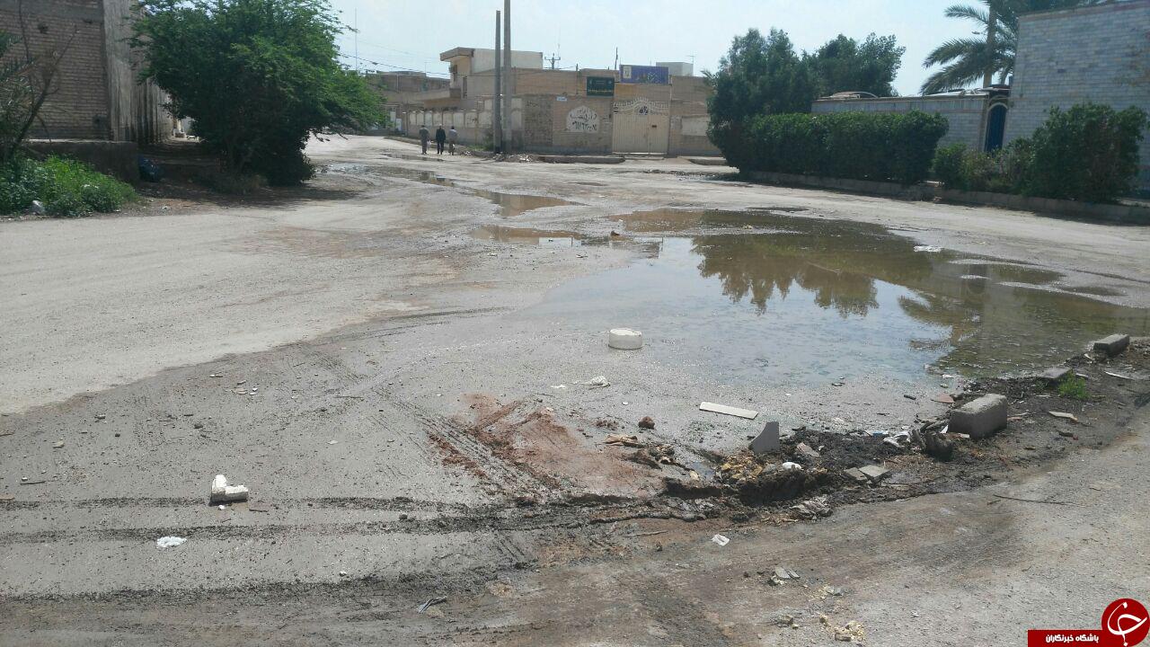 گلایه ساکنین کوی شاهد از وضعیت معابر + فیلم