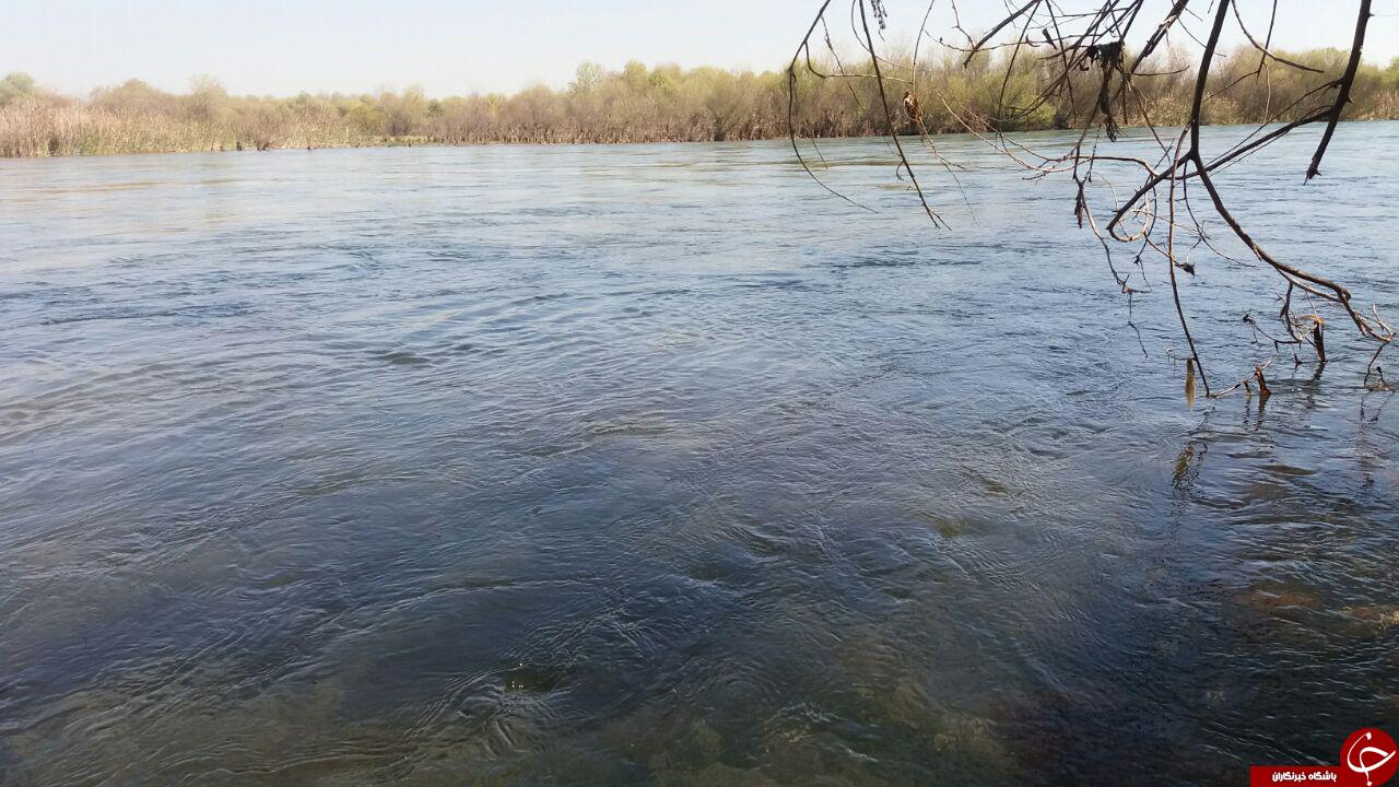 نمایی از منظره زیبای رودخانه کرخه + تصاویر