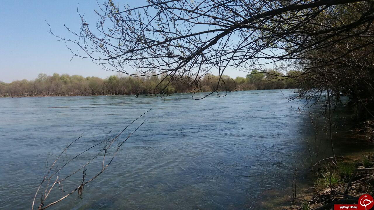 نمایی از منظره زیبای رودخانه کرخه + تصاویر