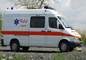 نجات جان زن میانسال در دشتک